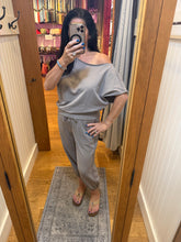 French Terry Cropped Jogger Pants - Aqua Splash or Stone Taupe