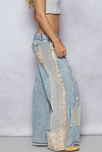 POL Designed in regular fit pants in denim with stud detail Denim