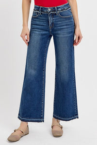 Risen Tummy Control High Rise Ankle Wide Released Hem