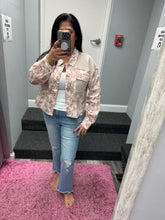 Mystree Mixed Media Jacket - Cappuccino