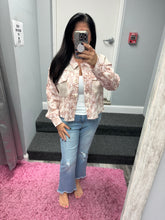 Mystree Mixed Media Jacket - Cappuccino