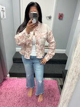 Mystree Mixed Media Jacket - Cappuccino