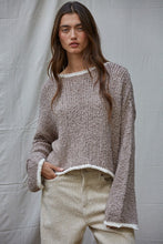 Dreamscape Sweater - Mocha Ivory