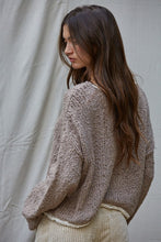 Dreamscape Sweater - Mocha Ivory