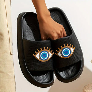Evil Sye Slides- Black or White