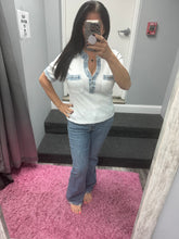 Judy Blue MR Vintage Wash Bootcut W/ Destroy Hem