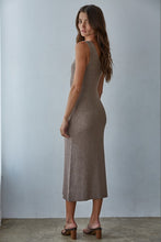 Apollo Ribbed Midi Dress - Dark Mocha or Heather Grey