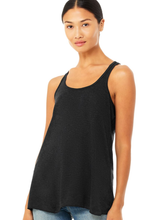 BELLA + CANVAS - Women's Flowy Racerback Tank - Black