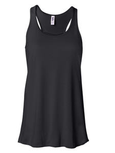 BELLA + CANVAS - Women's Flowy Racerback Tank - Black