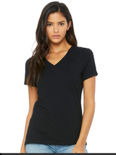 BELLA + CANVAS - Women’s Relaxed Jersey V-Neck Tee - Assorted Colors