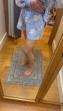 Washed Embroidery Terry Shorts - Washed Pistachio or Washed Ice Blue