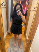 Butter Short Sleeve Quarter Zip Romper - Sugar Pink or Black
