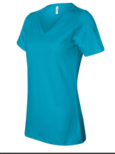 BELLA + CANVAS - Women’s Relaxed Jersey V-Neck Tee - Assorted Colors