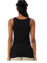 Bella Canvas Women's Micro Rib Tank - Solid Black Blend