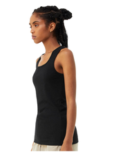 Bella Canvas Women's Micro Rib Tank - Solid Black Blend