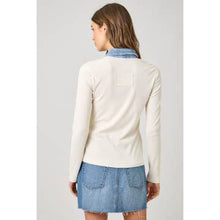 Washed Thermal Button Down Top - Assorted Colors
