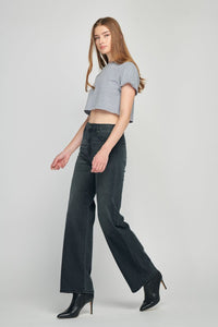 Hidden Logan Black High Rise 31in Inseam Dad Jean