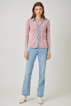 Washed Thermal Button Down Top - Assorted Colors