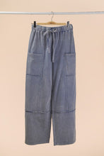 Mineral Washed Wide Leg Casual Comfy Pants - Assorted Colors