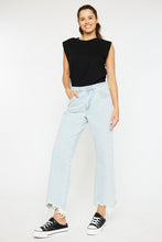 KANCAN HIGH RISE SLIM WIDE LEG JEANS - LIGHT
