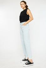 KANCAN HIGH RISE SLIM WIDE LEG JEANS - LIGHT