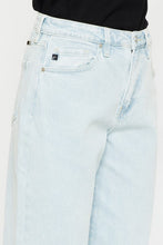 KANCAN HIGH RISE SLIM WIDE LEG JEANS - LIGHT