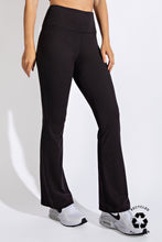 FLARED YOGA PANTS - BLACK OR TITANIUM