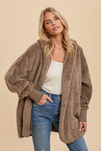 Faux fur So Soft plush hooded jacket with pockets - Assorted Colors