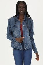 Tencel Denim Jacket Classic Year Round Basic - Black, Grey or Dark Denim