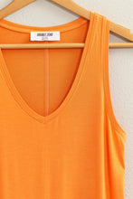 V NECK TANK TOP - ASSORTED COLORS