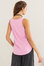V NECK TANK TOP - ASSORTED COLORS