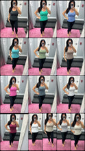 ZENANA 2 WAY NECKLINE WASHED RIBBED CROPPED TANK TOP - ASSORTED COLORS