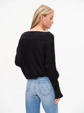 SIX FIFTY THE ANYWHERE TOP| LUREX OFF THE SHOULDER - BLACK OR SILVER