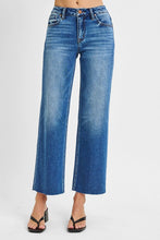 Risen Tummy Control Mid Rise Crop Wide Clean Cut Hem