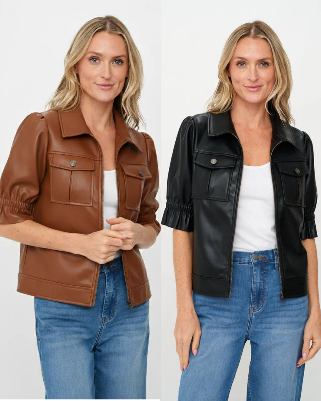 SIX FIFTY JENNIFER JACKET- BLACK OR BROWN