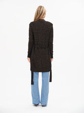SIX FIFTY Samantha Lurex Front Tie Cardigan - Black