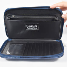 Neoprene Handwoven Wallet w/ Metallic Detailing - Assorted Colors