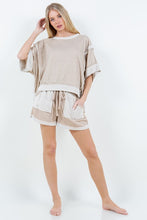 Loop Terry Cont Pocket Shorts - Taupe