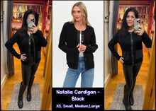 SIX FIFTY Natalia Cardigan - Black