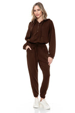 Ariella Cropped L/s Hoodie W/ Zipper - Brown or Olive