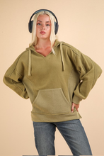 Super soft kangaroo pocket hoodie - Chocolate, Light Grey, Olive