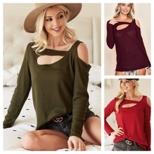 THERMAL WAFFLE TOP WITH FRONT KEY HOLE AND OPEN SLEEVES