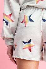 Rainbow Star Shorts - Blue/Pink or Blue/Pink/Yellow