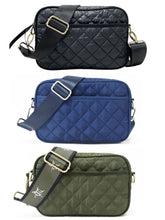 Rhombus Quilted Crossbody - Assorted Colors