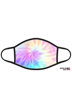 Pastel Rainbow Graphic Printed Face Mask Unisex Adult
