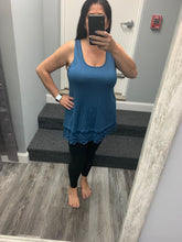 Plus Size Lace Trim Tunic Top Extender - Assorted Colors