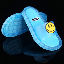 Boys and Girls Summer Slides With LED Smile Face Design  😃 - Assorted Colors