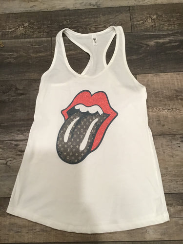 LV Tongue Racerback Tank