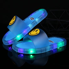 Boys and Girls Summer Slides With LED Smile Face Design  😃 - Assorted Colors