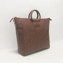 Vegan Leather Top Handle Tote/Crossbody